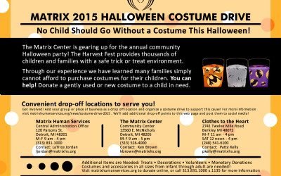 Halloween Costume Drive 2015