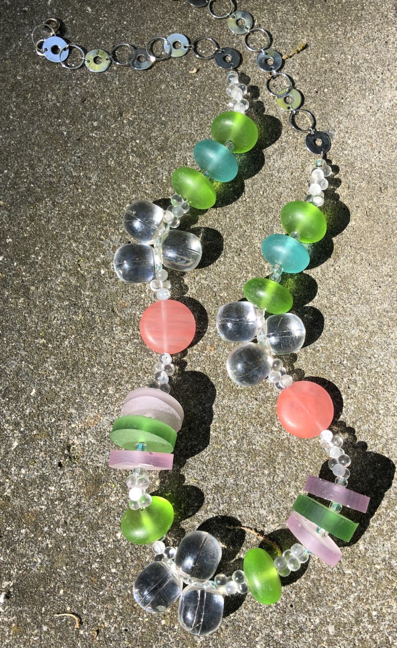 Kachadoorian, Deena – Resin & vintage Lucite necklace | Matrix Human ...