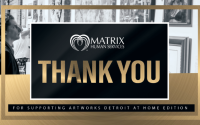 Matrix Human Services Raises $60,000 With A Virtual Art Auction for Annual Artworks Detroit Fundraiser