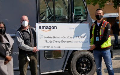 Amazon Gives $33,000 to Matrix Human Services For Community Coronavirus Support