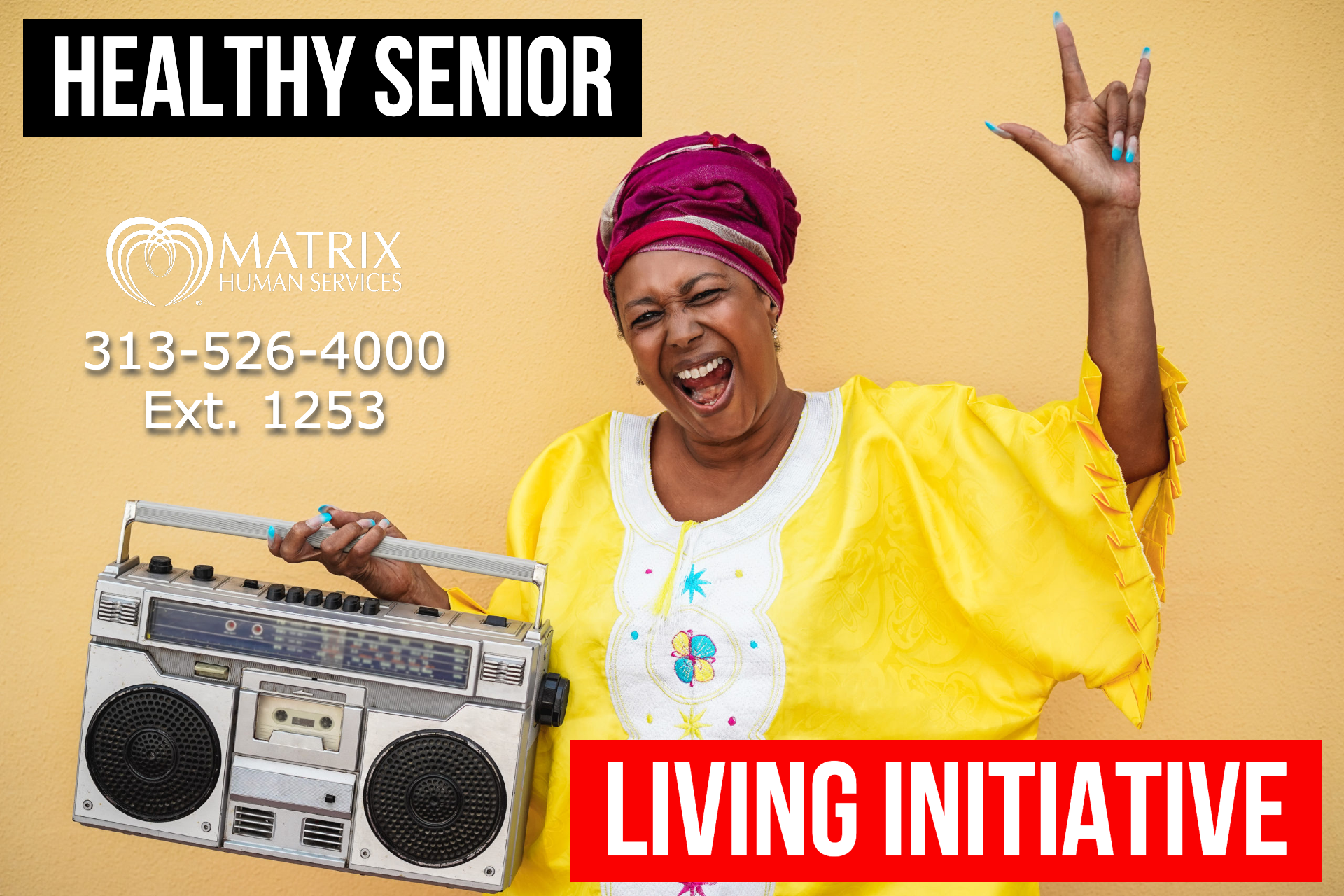 Health Senior Living Initiative Flyer