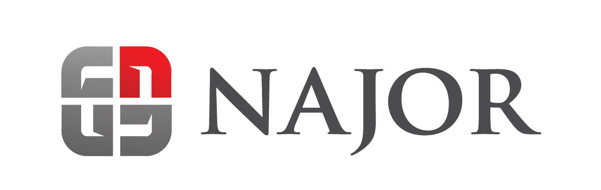 najor-logo-white background